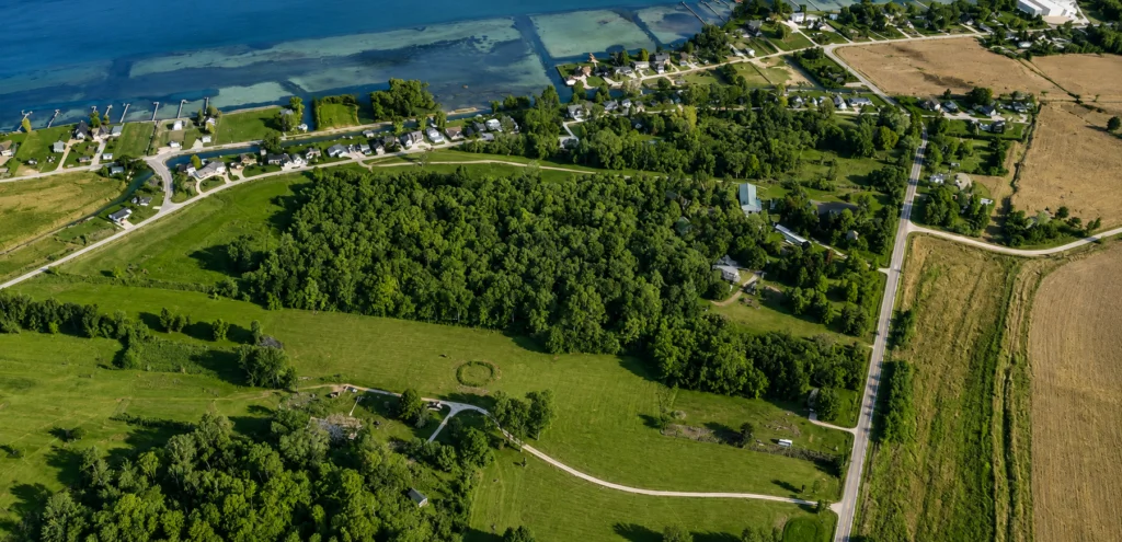 35 Acres with Homes & Outbuildings – Harsens Island, MI